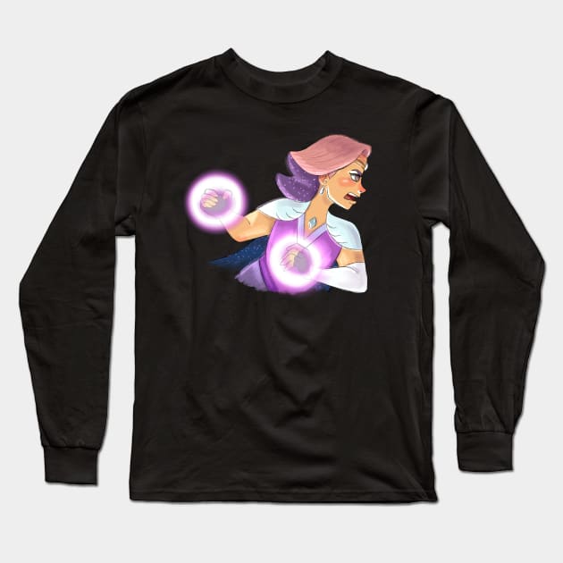 Glimmer Long Sleeve T-Shirt by mshell_mayhem